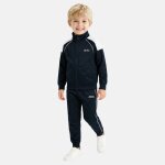 Ensemble veste et pantalon jogging gar�on � imprim� marine