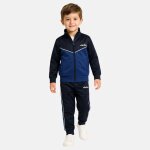 Ensemble veste et pantalon jogging gar�on � imprim� marine