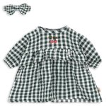 Ensemble de vtements pour poupe vert, blanc rouge