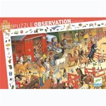 Equitation puzzle observation 200 pi�ces multicolore
