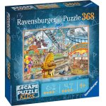 Escape puzzle kids - parc d'attractions bleu