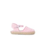 Espadrilles brodées À boucle rose Espadrilles brodées À boucle rose