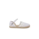 Espadrilles dentelle cérémonie blanc Espadrilles dentelle cérémonie blanc