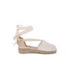 Espadrilles pour et enfant en couleur unie cru