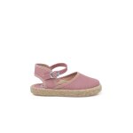 Espadrilles enfant avec fermeture À boucle rose pâle Espadrilles enfant avec fermeture À boucle rose pâle