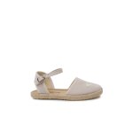 Espadrilles plates Étoile brodée Écru Espadrilles plates Étoile brodée Écru