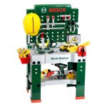 Etabli bosch - station de travail avec accessoires vert