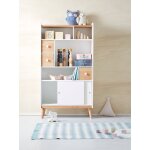 Etagre - bibliothque confetti blanc