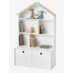 Etagre de rangement ligne bord de mer blanc