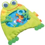 Eveil aquatique petite grenouille vert