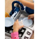 Evier cuisine fonction eau et plaques multicolore