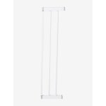 Extension 17 cm pour barrire de scurit en mtal blanc