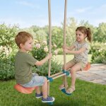 Face � face pour portique balan�oire m�tal 2, 30 m pour enfants corail
