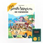 La famille magicus part en vacances - livre audio interactif pour flam multicolore