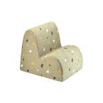 Fauteuil chaise enfant nuage - pouf design terrazzo terrazzo moss