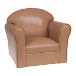Fauteuil club enfant marron