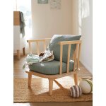 Fauteuil rétro vert Fauteuil rétro vert