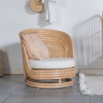 Fauteuil rotin et cannage - gili naturel Fauteuil rotin et cannage - gili naturel