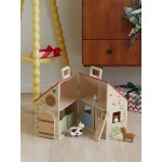 Ferme avec accessoires en bois fsc� rouge
