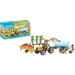 Fermier avec tracteur et citerne - country 71442 multicolore