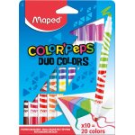 Feutres de coloriage 2 en 1 duo multicolore