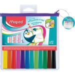 Feutres effa�ables � sec marker peps fun multicolore