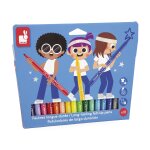 Feutres longue durée x18 - colo multicolore Feutres longue durée x18 - colo multicolore