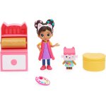 Figurine et accessoires pour maison de poupe studio d'art gabby's dollhouse multicolore