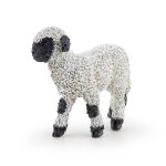 Figurine agneau nez noir du valais noir