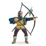 Figurine archer bleu bleu