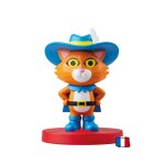 Figurine audio faba pour conteuse et boite � histoires - le chat bott� et une autre histoire multicolore ...