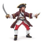 Figurine barberousse rouge rouge