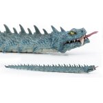 Figurine basilic serpent malfique lgendaire bleu