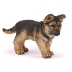 Figurine bb berger allemand marron