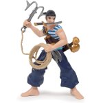 Figurine corsaire au grappin bleu bleu