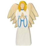 Figurine crèche de noël - archange 2 blanc Figurine crèche de noël - archange 2 blanc