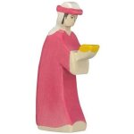 Figurine crèche de noël - gaspard 3 rouge Figurine crèche de noël - gaspard 3 rouge