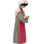 Figurine crche de nol - marie 2 bleu