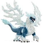 Figurine dragon de glace blanc