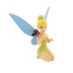 Figurine fe clochette avec flambeau vert