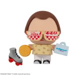 Figurine en gomme gomee onze - stranger things multicolore