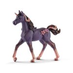 Figurine - licorne d'�toile filante, poulain violet