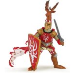 Figurine matre cimier cerf rouge