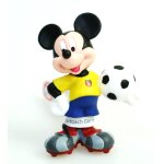 Figurine mickey footballeur brésilien jaune Figurine mickey footballeur brésilien jaune