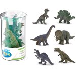 Figurine mini tub's dinosaure vert