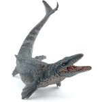 Figurine mosasaure gris