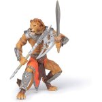 Figurine mutant lion marron