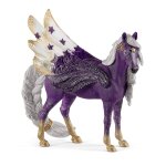 Figurine - p�gase des �toiles, jument violet
