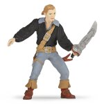 Figurine pirate héros noir Figurine pirate héros noir