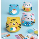Figurine en platre � d�corer multicolore
